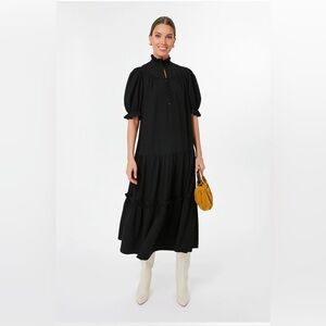 NWT Pomander Place Tuckernuck Black Selena Maxi Dress - Size XXXL